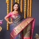 Navy Blue__Royal Rajgharana Sarees